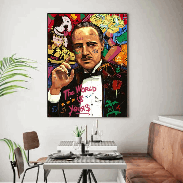 Tableau le Parrain Film