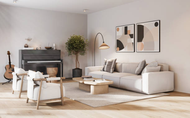 Comment Accrocher un Tableau Moderne dans Son Salon ?