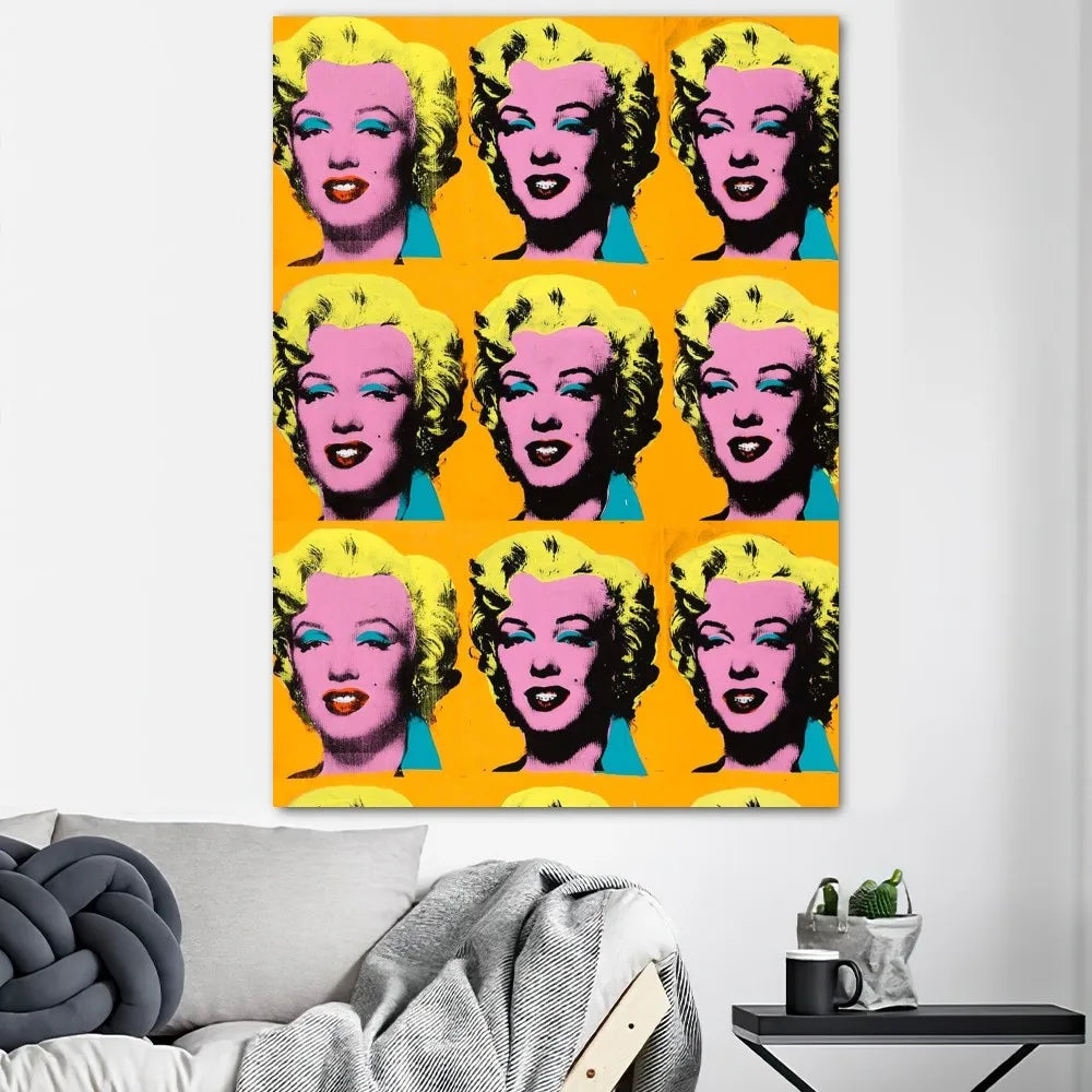 Peinture Marilyn Monroe Pop
