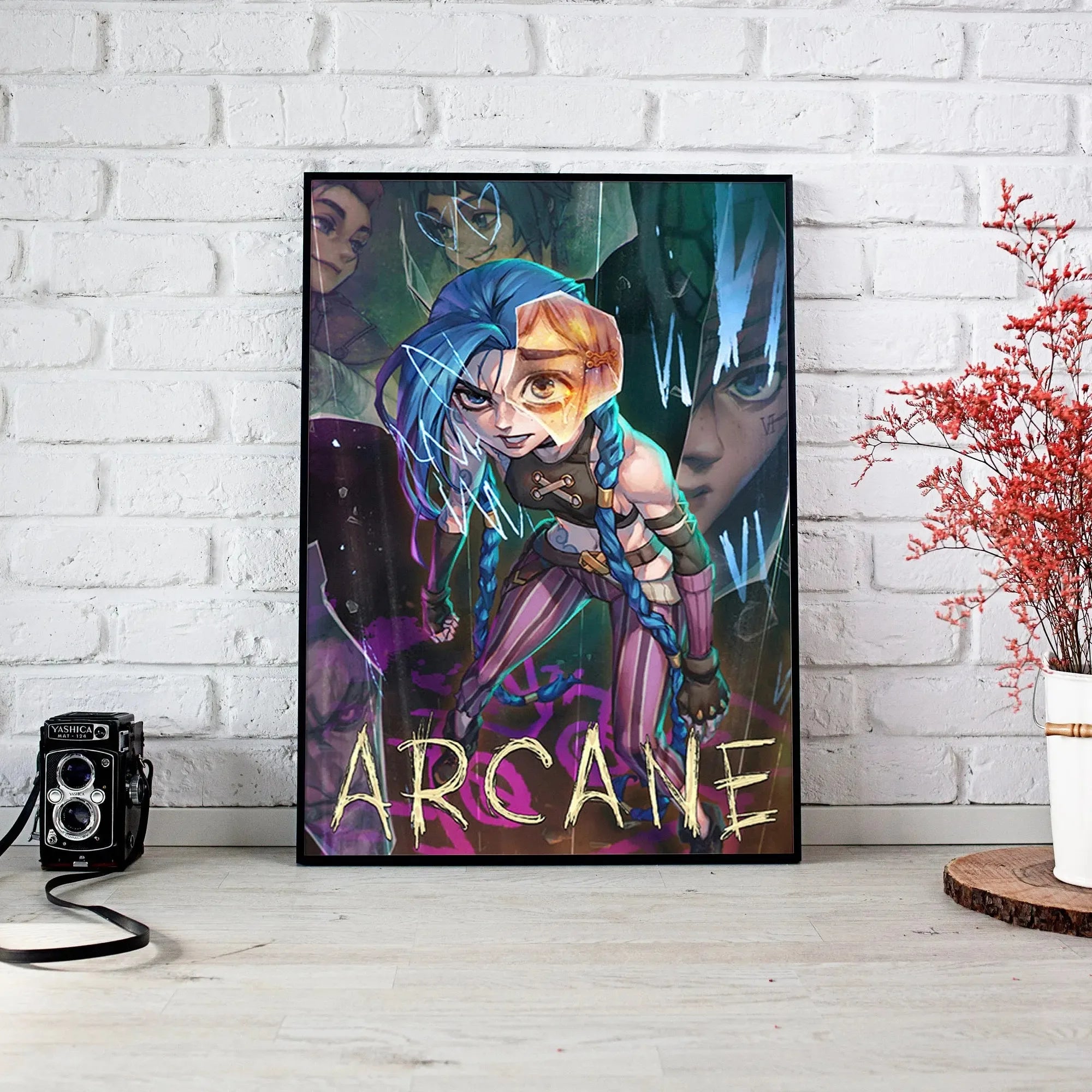 Poster Tableau Jinx Arcane