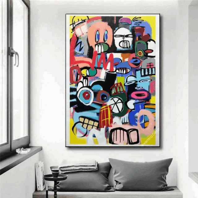 Abstrait Tableau Peinture
