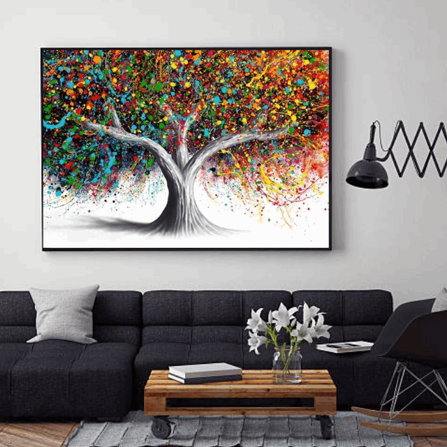 Automne Peinture Arbre