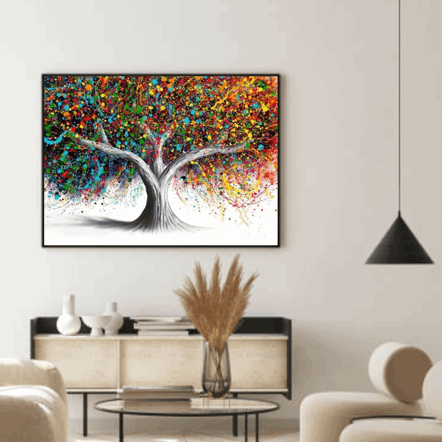 Arbre Automne Peinture