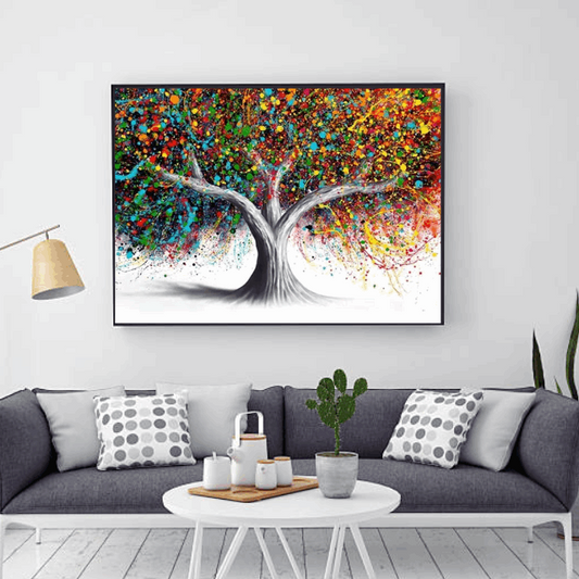 Arbre Automne Peinture