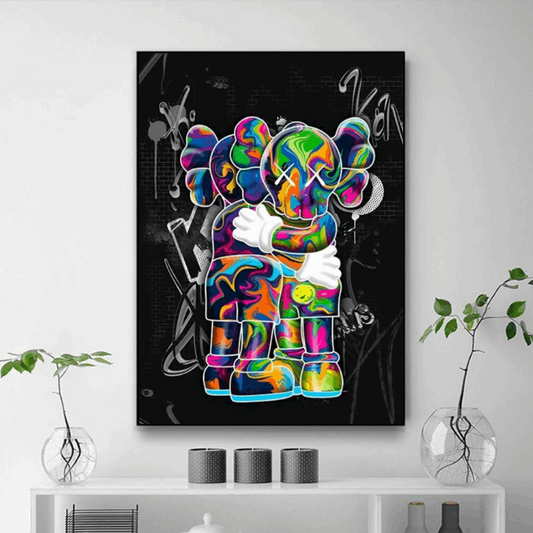 Peinture Kaws