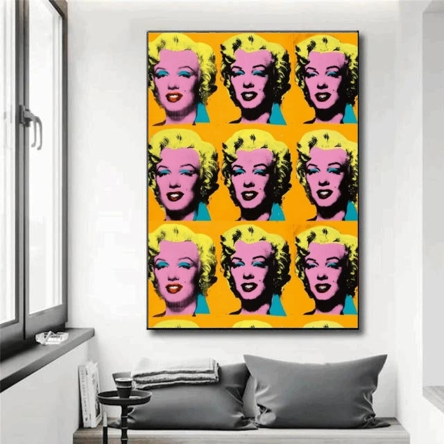 Peinture Marilyn Monroe Pop