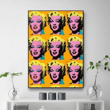 Peinture Marilyn Monroe Pop