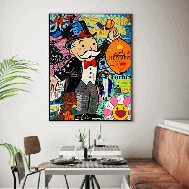 Tableau d'Alec Monopoly