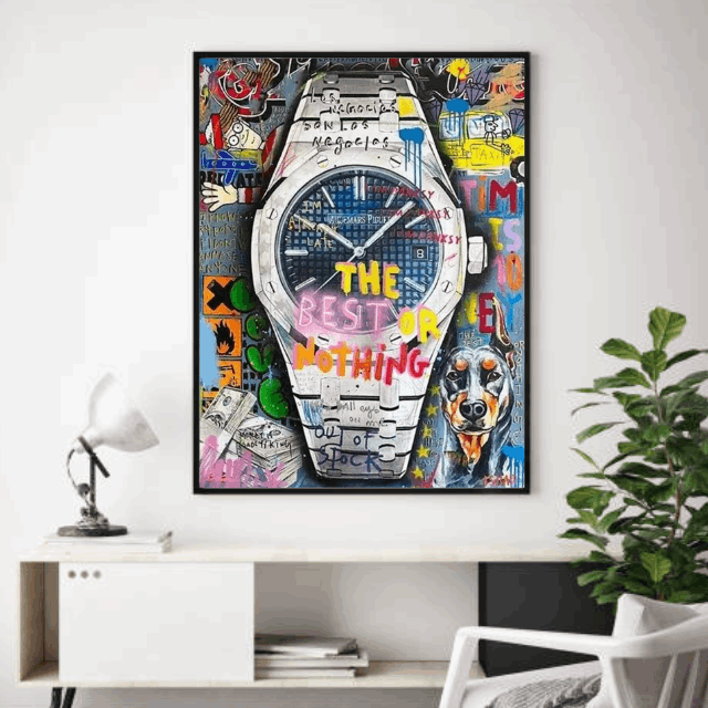 Tableau Audemars Piguet Coloré