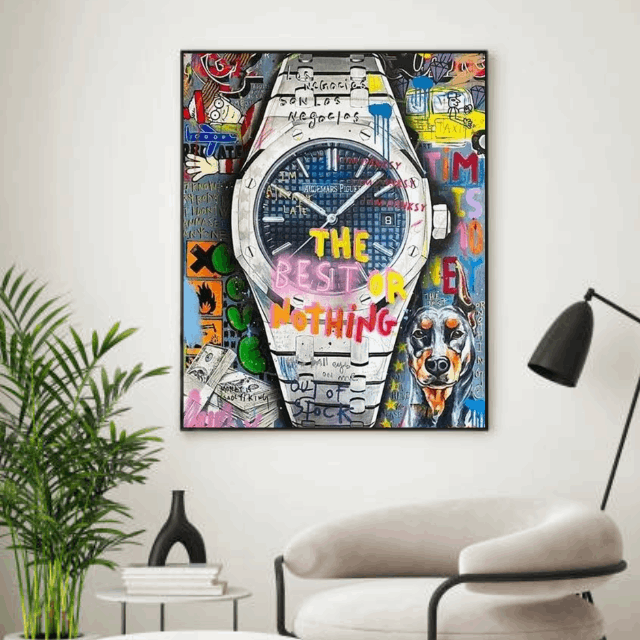 Tableau Audemars Piguet Coloré