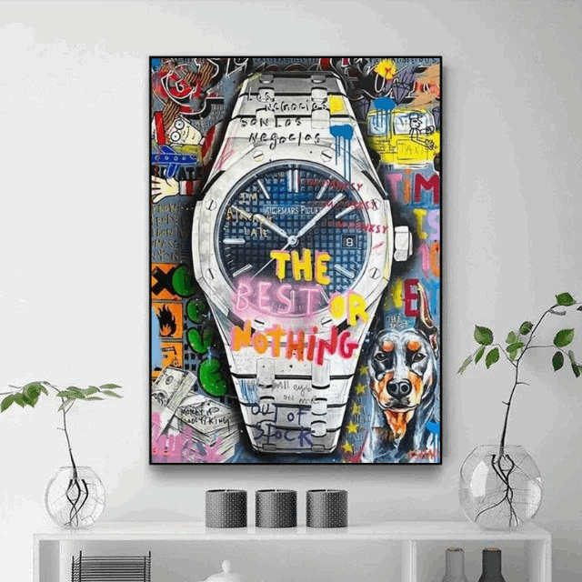 Tableau Audemars Piguet Coloré