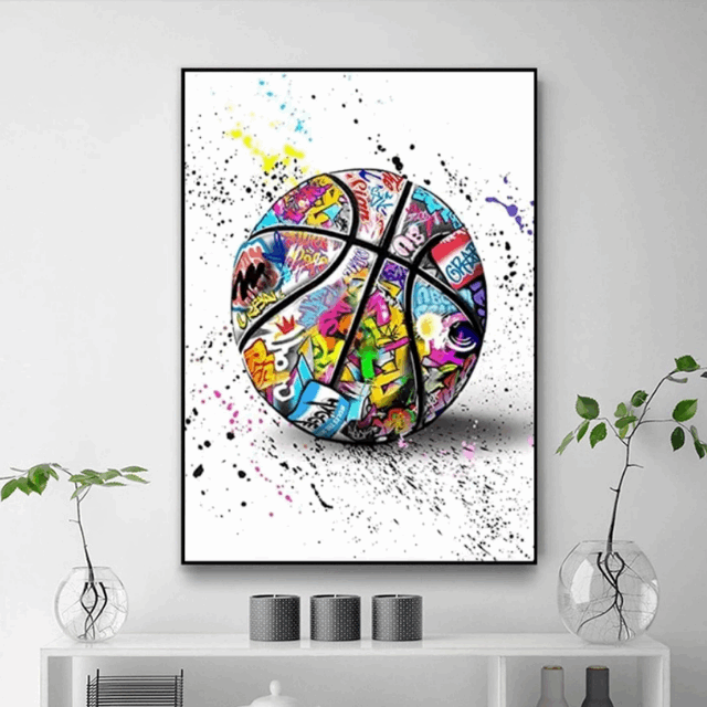 Tableau Ballon de Basketball