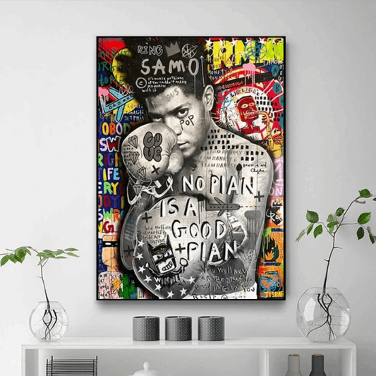 Tableau Basquiat Pop Art