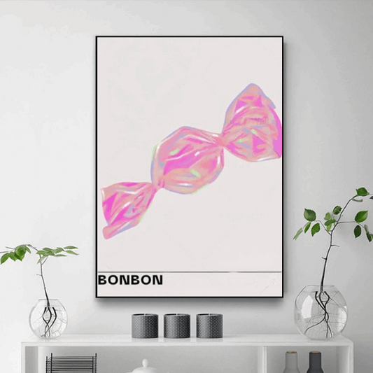 Tableau Bonbon Pop art