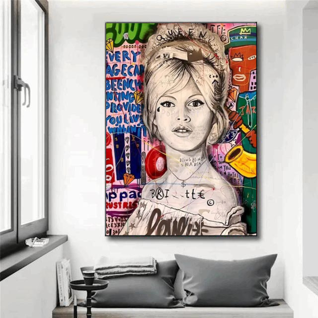 Tableau Brigitte Bardot  