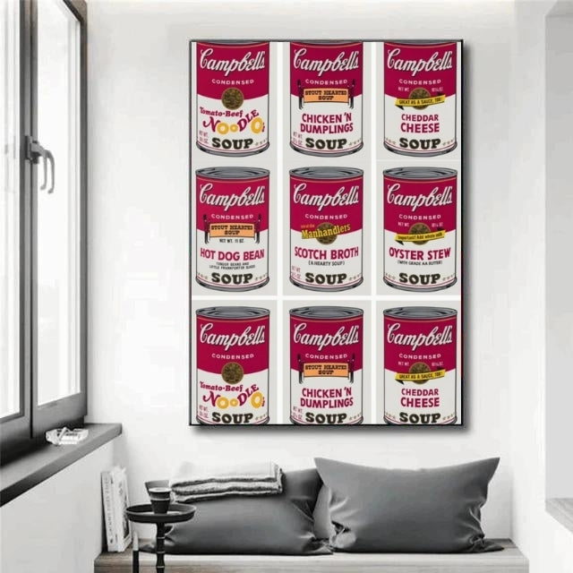 tableau campbells soup