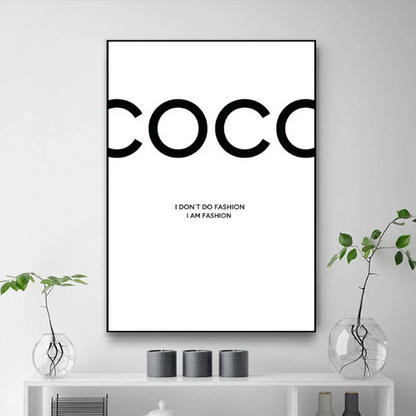 Tableau Chanel Coco