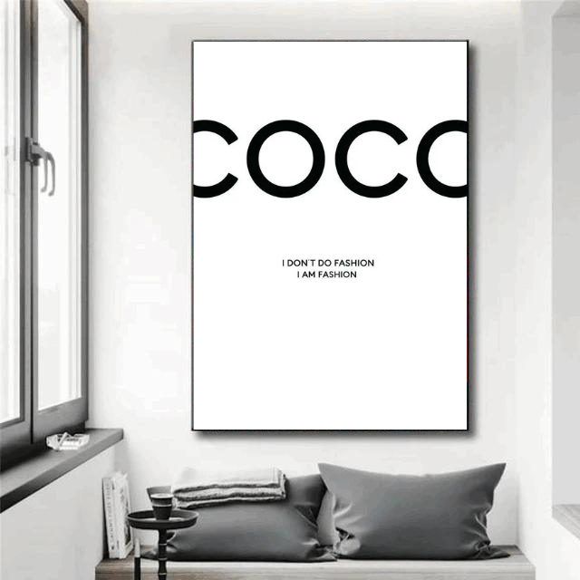Tableau Chanel Coco