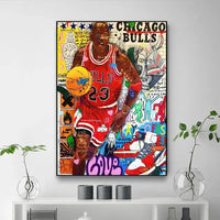 Tableau Basket Michael Jordan