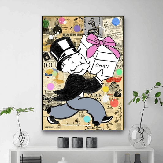 Tableau Coloré Alec Monopoly