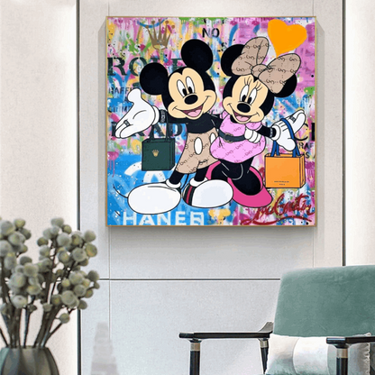 Tableau Disney Pop Art