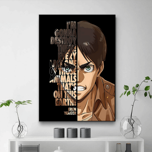 Tableau Eren Yeager Manga