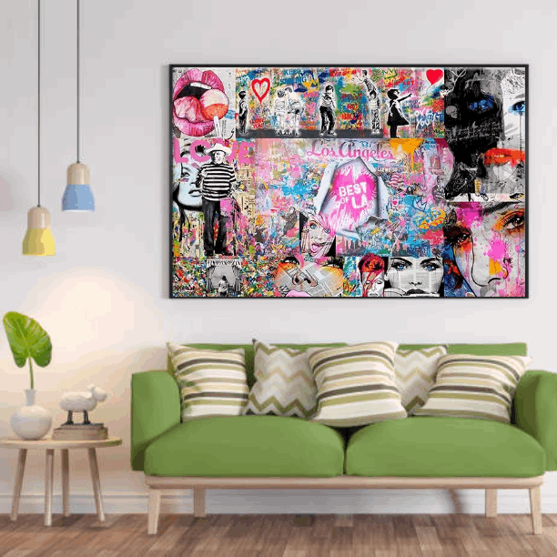 Tableau Street Art Collage 