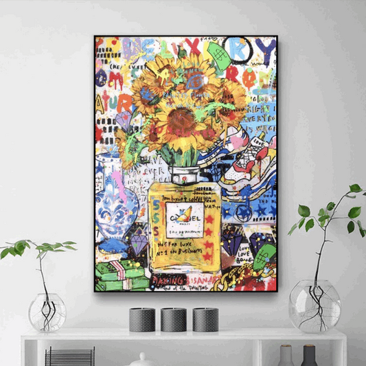 Tableau Fleur Moderne