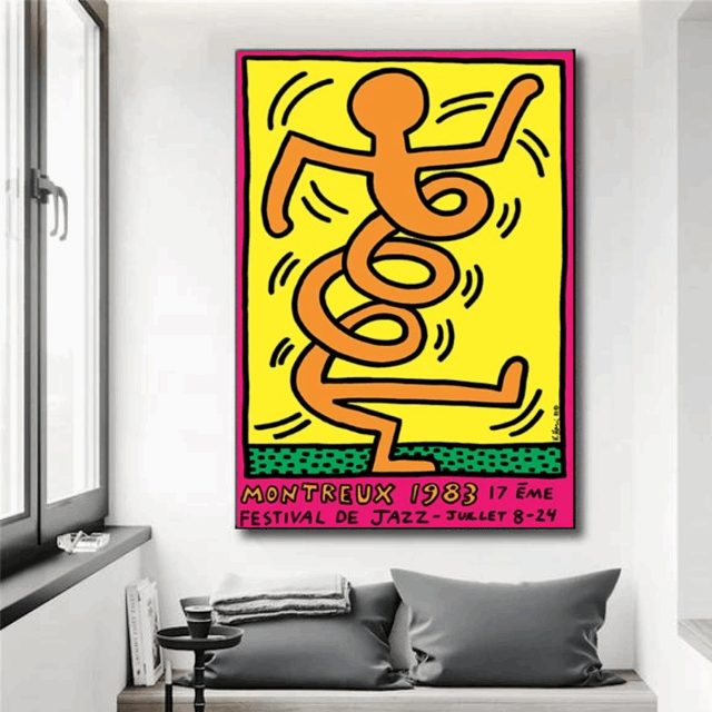 Keith Haring Formes Tableau