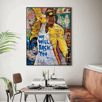 Tableau Freddie Mercury pop art