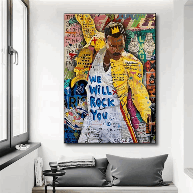 Tableau Freddie Mercury 