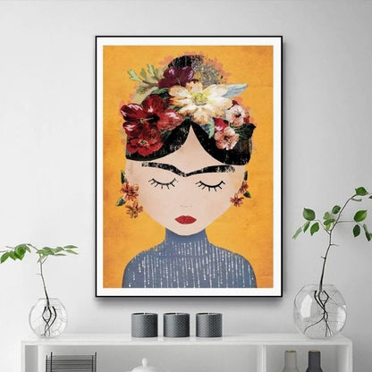 Tableau Frida Kahlo Pop Art