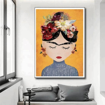 Tableau Frida Kahlo Pop Art