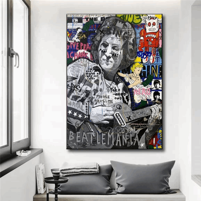 Peinture des Beatles