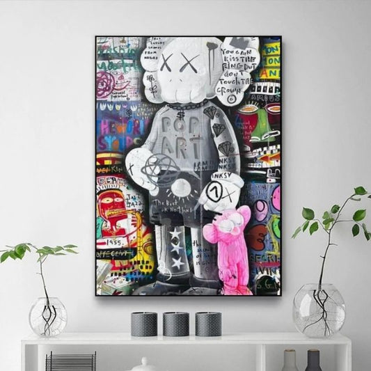 Tableau Kaws Uniqlo