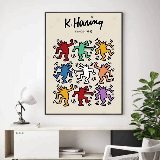 Tableau Keith Haring