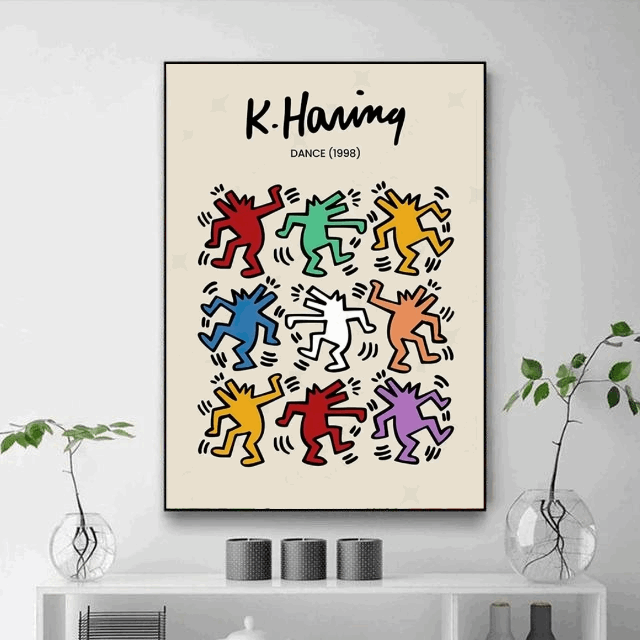 Tableau Keith Haring