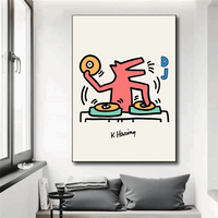 Tableau Keith Haring Musique