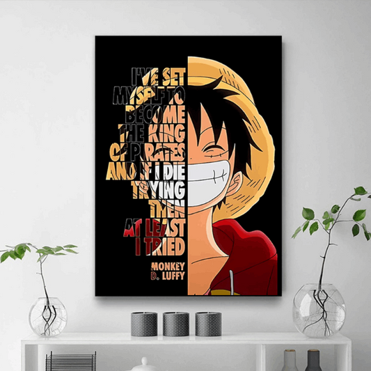 Tableau Luffy One Piece