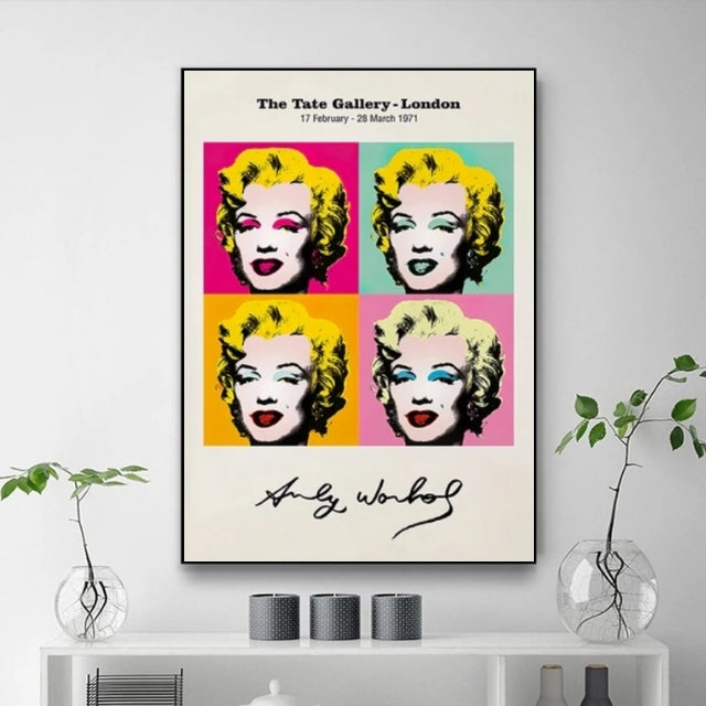 Tableau Marilyn Monroe Andy Warhol 