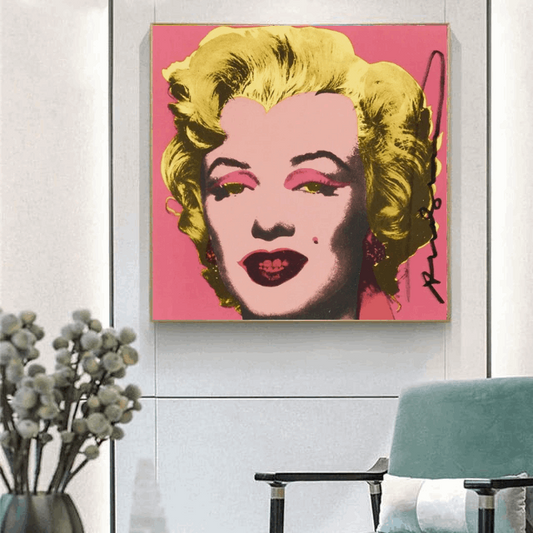 Tableau Pop Art Maryline Monroe