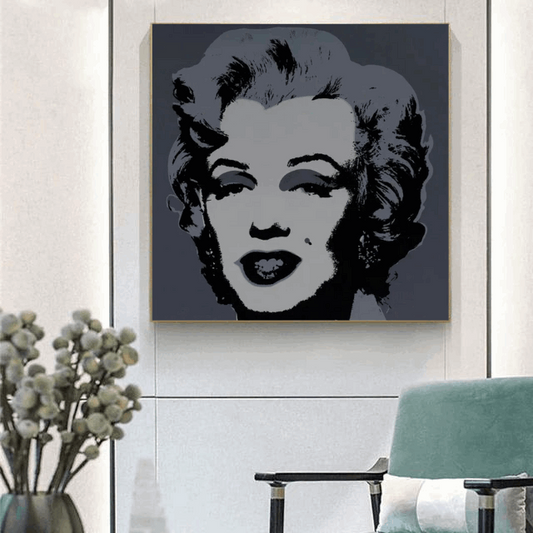 Tableau Marilyn Monroe Noir et Blanc