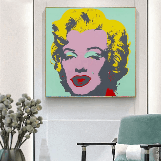 Maryline Monroe Tableau Pop Art