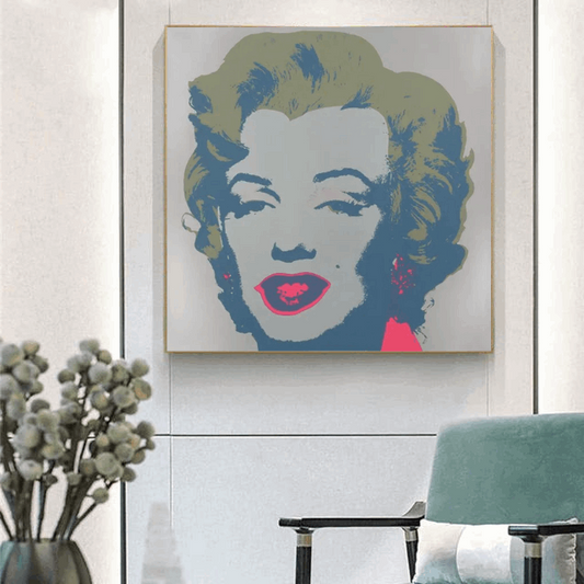 Tableau Maryline Monroe Moderne