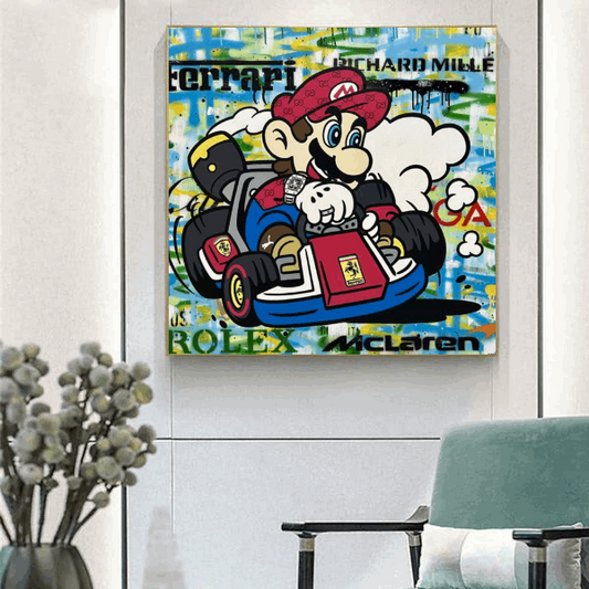 Tableau Mario Pop Art