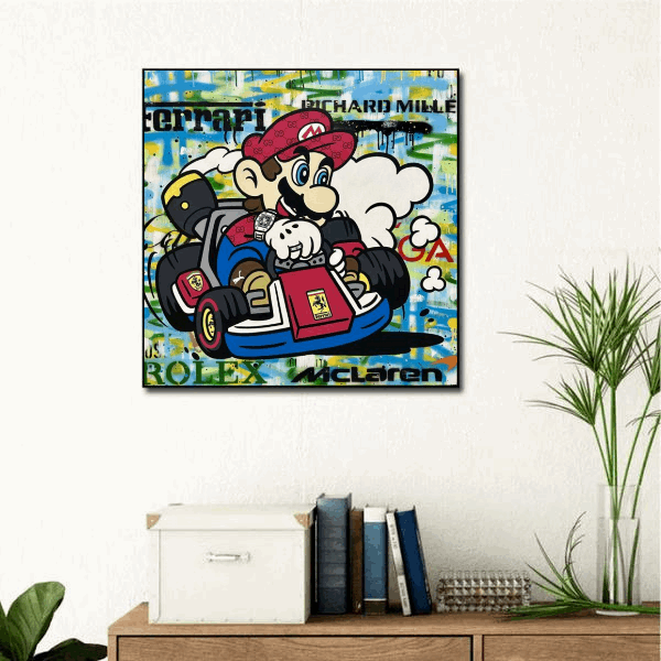 Tableau Mario Pop Art