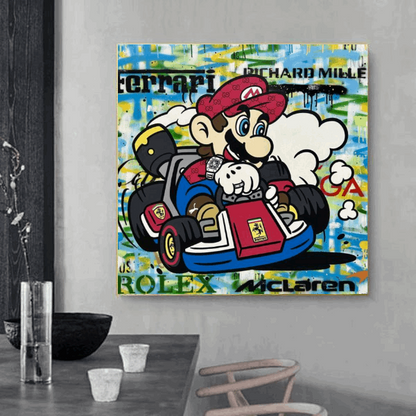 Tableau Mario Pop Art