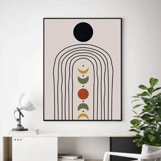 Tableau Formes Minimalistes