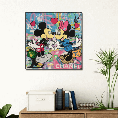 Tableau Minnie Mouse Pop Art