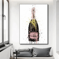Champagne Bouteille Tableau